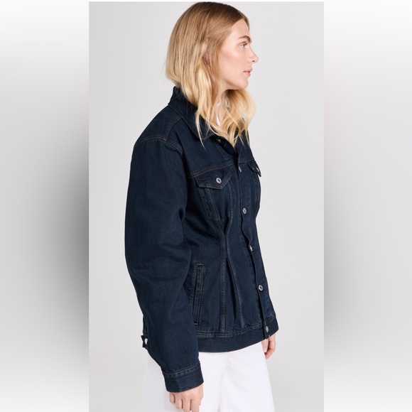 RE/DONE Corset Trucker Denim Jean Jacket - Picture 3 of 3